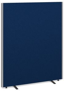 Add Floor Standing Fabric Screen 1500mm High x 1200mm Wide - Blue Fabric