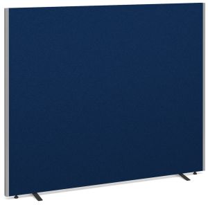 Add Floor Standing Fabric Screen 1500mm High x 1800mm Wide - Blue Fabric