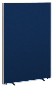 Add Floor Standing Fabric Screen 1800mm High x 1200mm Wide - Blue Fabric