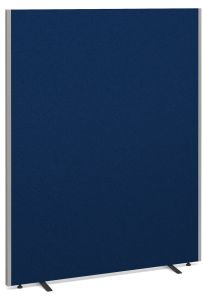 Add Floor Standing Fabric Screen 1800mm High x 1400mm Wide - Blue Fabric