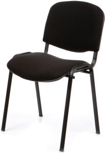 Add Furniture Black Framed Stackable Conference/Meeting Chair – Minimum Order Quantity -4