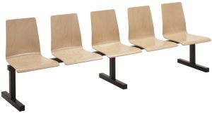 Add Crater 5 Seat Beam Unit with Plywood Seat Shells