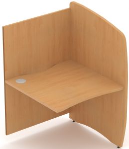 Add School, Educational Add-On Carrel Desk - Study Hub W775 x D800 x H1230mm