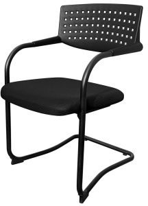 Add Visa Medium Back Matt Black Cantilever Frame Meeting / Visitors Chair (Min Qty 2)