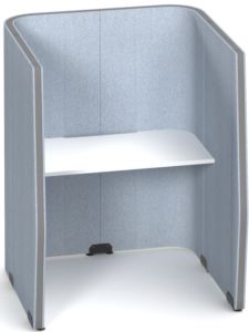 Add Educational/School Rectangular Study Pod W1200 x D1500 x H1500 mm