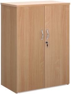 Add Furniture Universal Double Door Cupboard 1090mm High with 2 Shelves - Beech