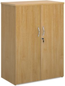 Add Furniture Universal Double Door Cupboard 1090mm High with 2 Shelves - Oak