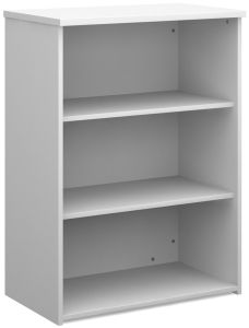 Add Furniture Universal Bookcase 1090mm High with 2 Shelves - White