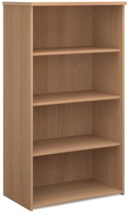 Add Furniture Universal Bookcase 1440mm High with 3 Shelves - Beech