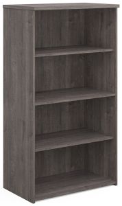 Add Furniture Universal Bookcase 1440mm High with 3 Shelves - Grey Oak