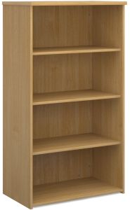 Add Furniture Universal Bookcase 1440mm High with 3 Shelves - Oak