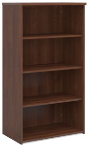 Add Furniture Universal Bookcase 1440mm High with 3 Shelves - Walnut