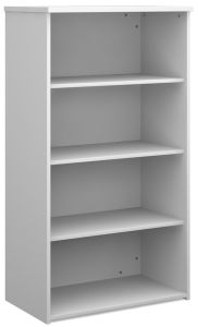 Add Furniture Universal Bookcase 1440mm High with 3 Shelves - White