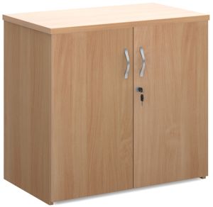 Add Furniture Universal Double Door Cupboard 740mm High with 1 Shelf - Beech