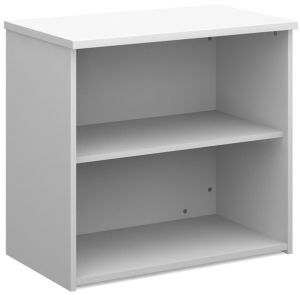 Add Furniture Universal Bookcase 740mm High with 1 Shelf - White